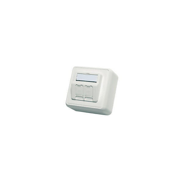 Telegärtner Modul-Aufnahme AP 80x80 2fach aws leer 100021382